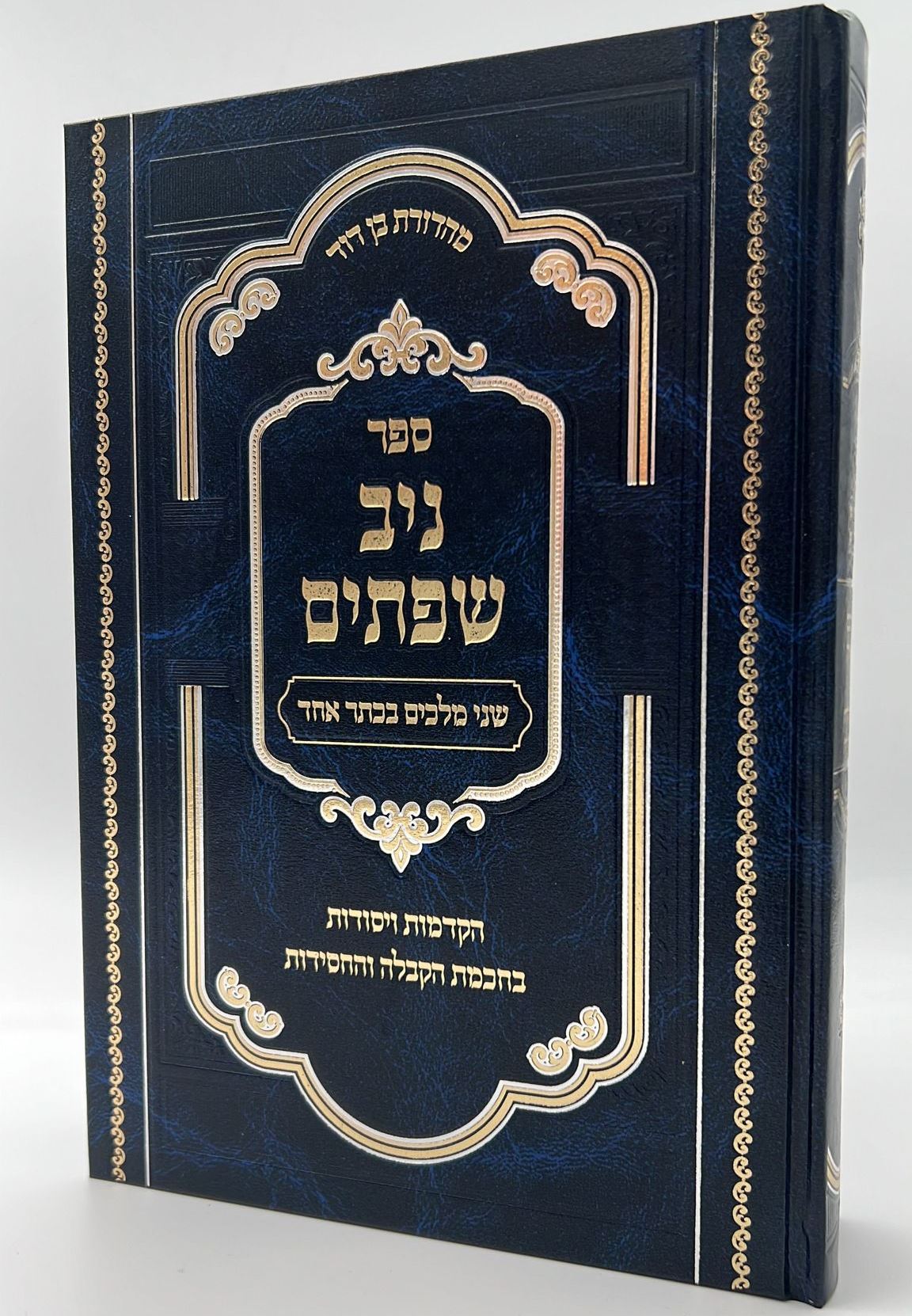 ניב שפתים - שני מלכים בכתר אחד / הקדמות ויסודות בחכמת הקבלה והחסידות