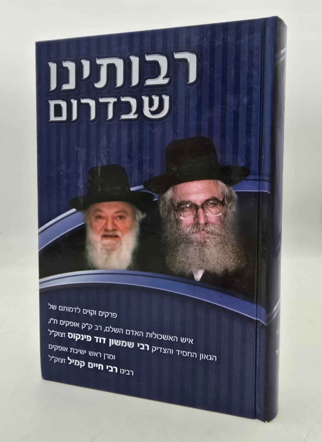 רבותינו שבדרום - תולדות חייהם של הגאון רבי שמשון דוד פינקוס זצוק"ל והגאון רבי חיים קמיל זצוק"ל
