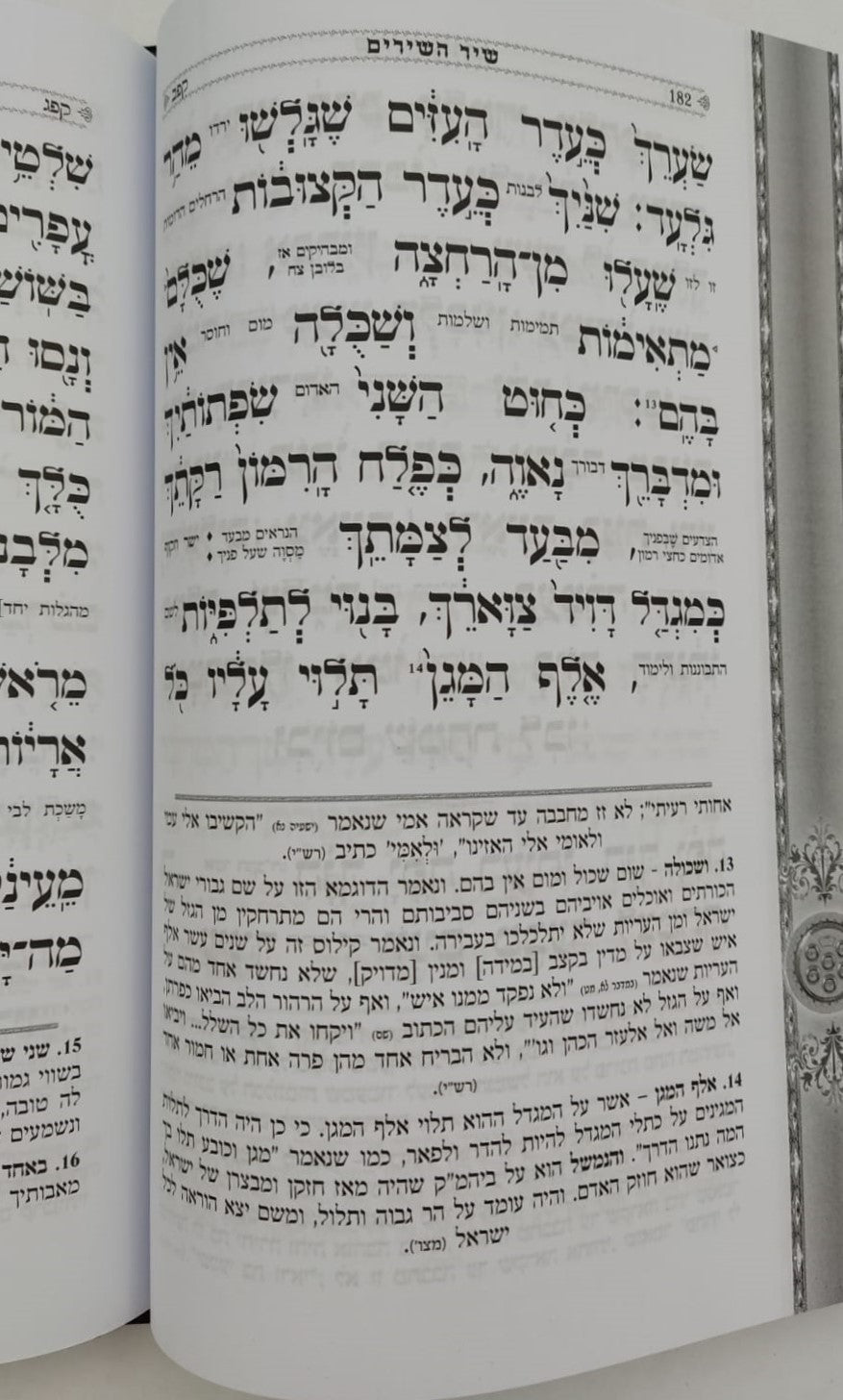 הגדה של פסח - כוונת הלב פורמט גדול / צבע חום