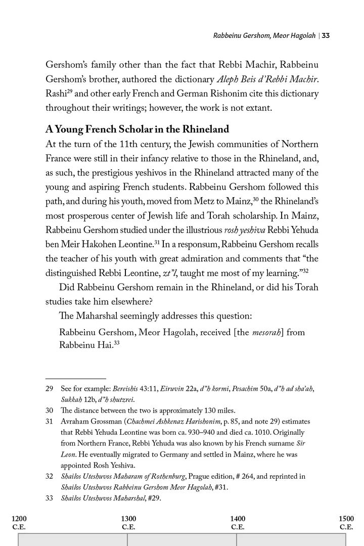 The Rishonim / Judaica Press - ספר תולדות הראשונים (אנגלית)