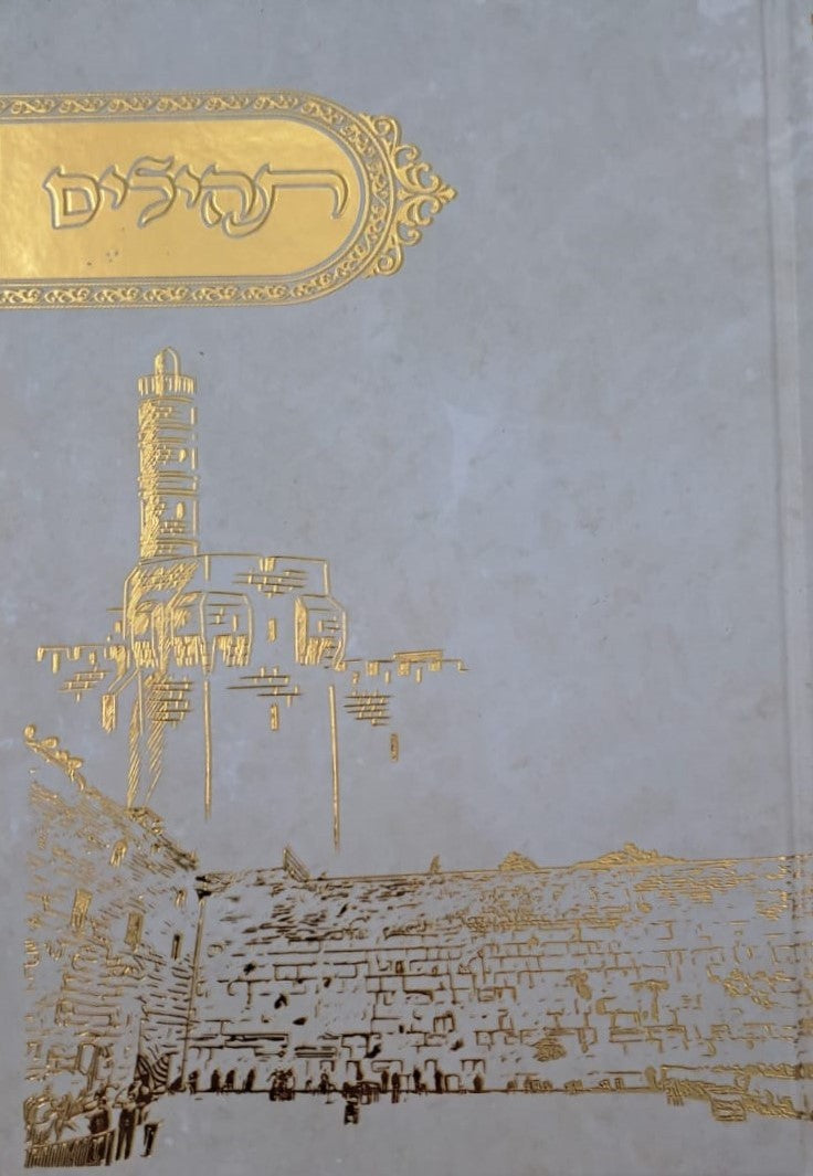 תהילים בינת הלב - בעיטור ירושלים / פורמט בינוני