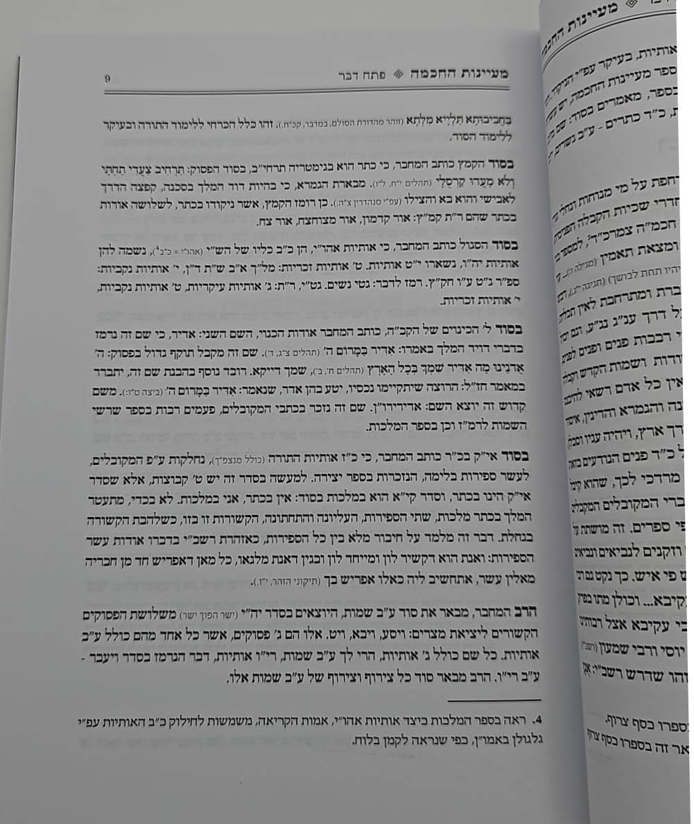 מעיינות החכמה - בחכמת הצירופים וקבלה מעשית / רבי מרדכי אבוזאגלו זצוק"ל