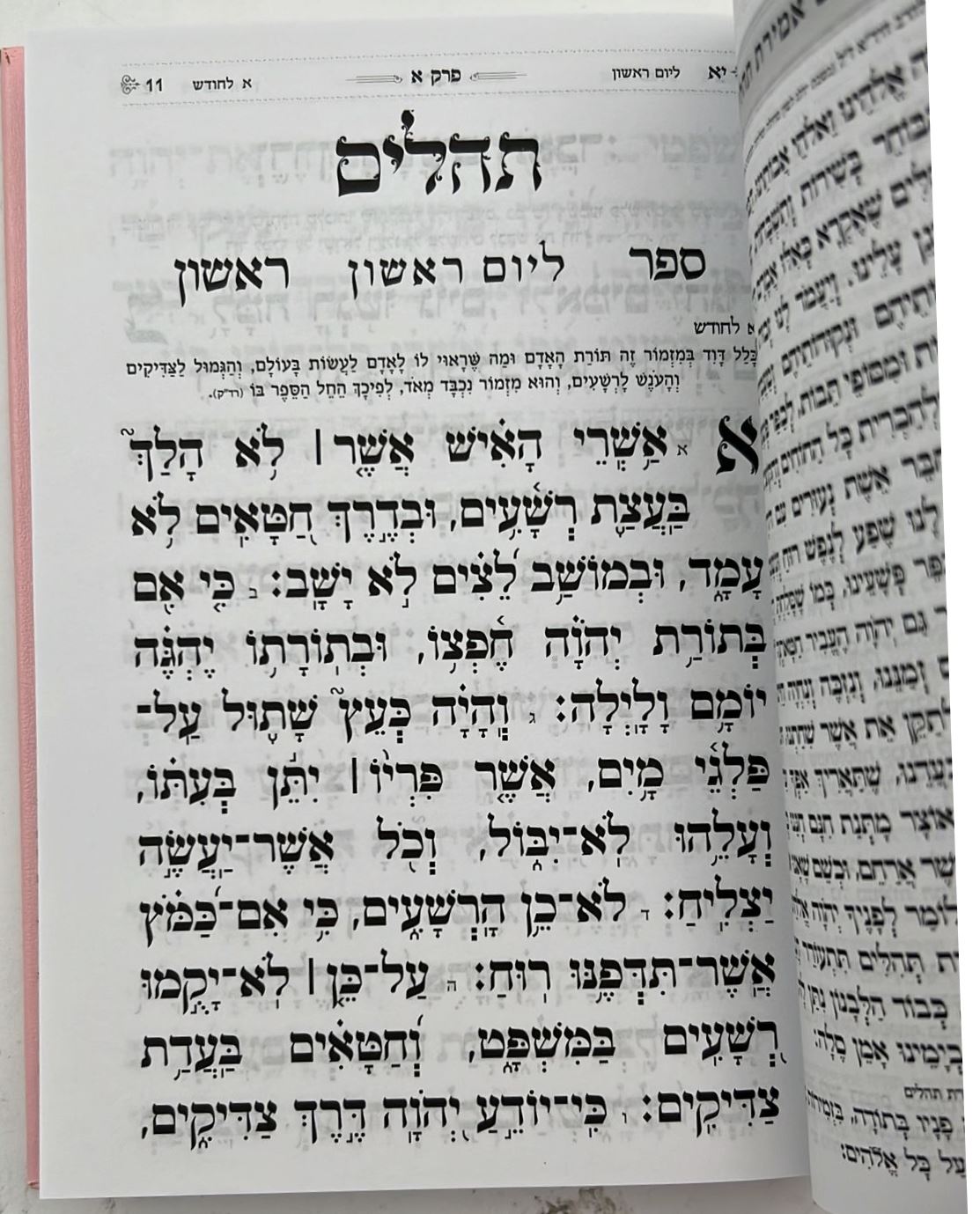 תהילים בינת הלב בכריכת סקאי מהודר - מגוון צבעים פורמט בינוני (כריכה חלקה)