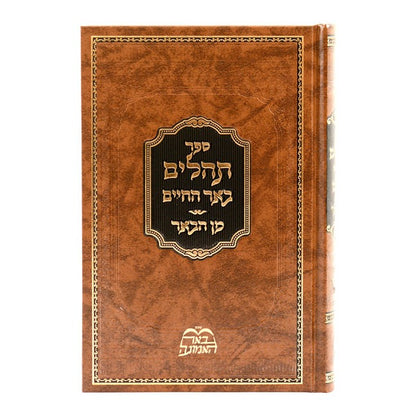 תהילים באר החיים - מן הבאר / ר' אברהם אלימלך בידרמן