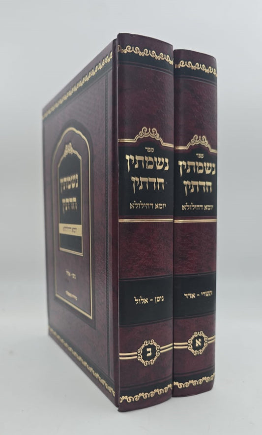 נשמתין חדתין - יומא דהילולא ב' כרכים / הרב י.מ מורגנשטרן