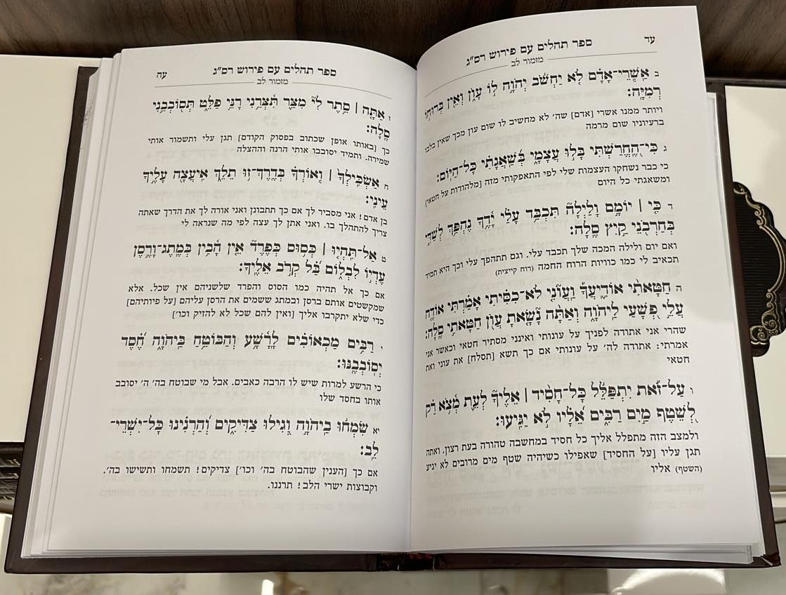 תהלים עם פירוש רס"ג / המכון להוצאת כתבי רס"ג