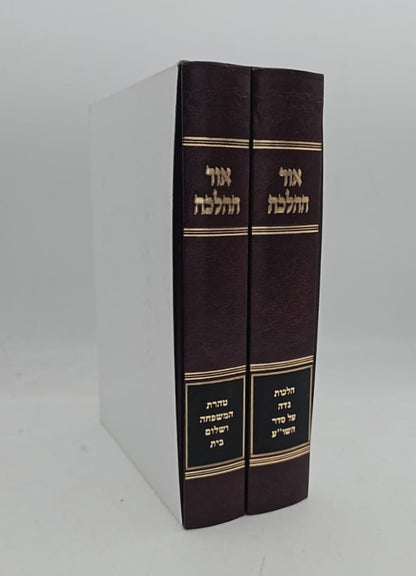 אור ההלכה - הלכות נדה, טהרת המשפחה ושלום בית ב' כרכים / הרב דוד הכהן שליט"א