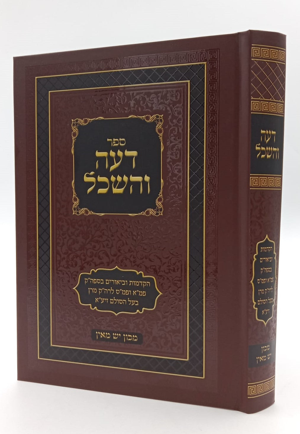 דעה והשכל - ביאורים בספרי בעל הסולם זיע"א / מכון יש מאין