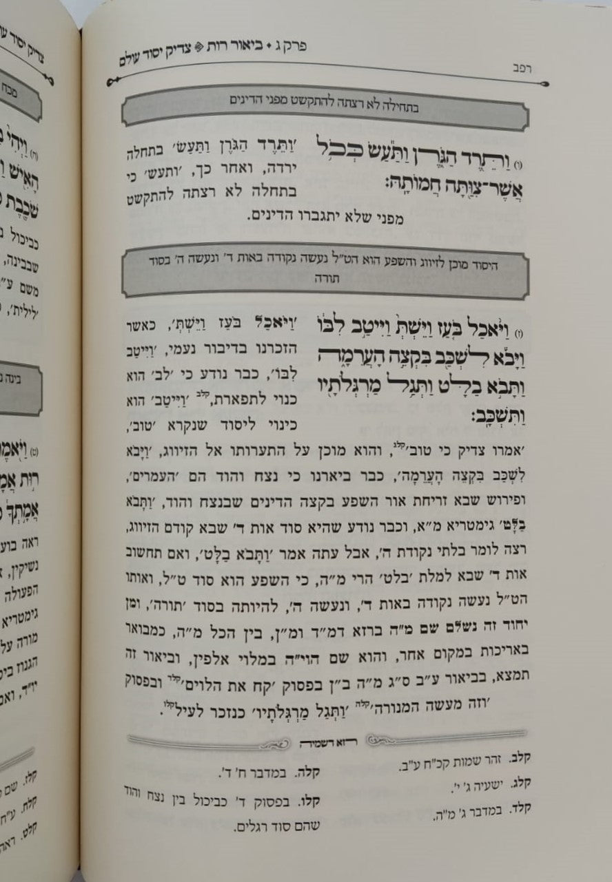 צדיק יסוד עולם - המיוחס להאריז"ל / קבלה