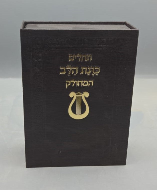 תהילים מחולק כוונת הלב