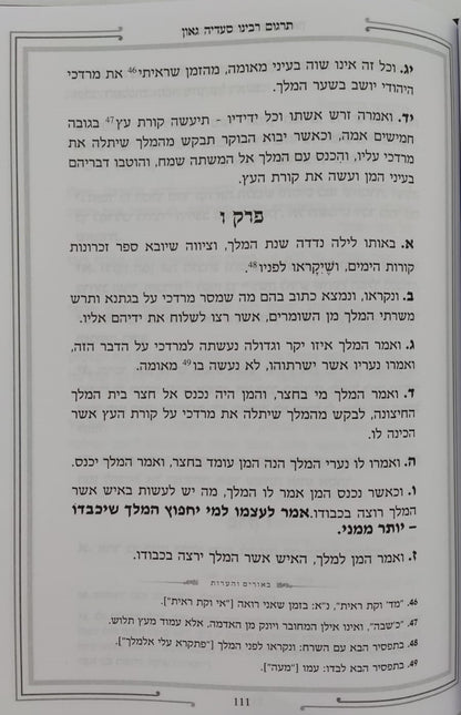 מגילת אסתר - כוונת הלב / פורמט גדול