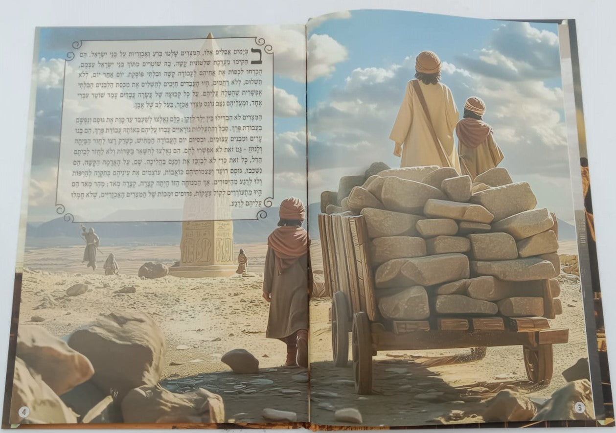 חרותנו - יומנו של אליצור / הגדה של פסח לילדים