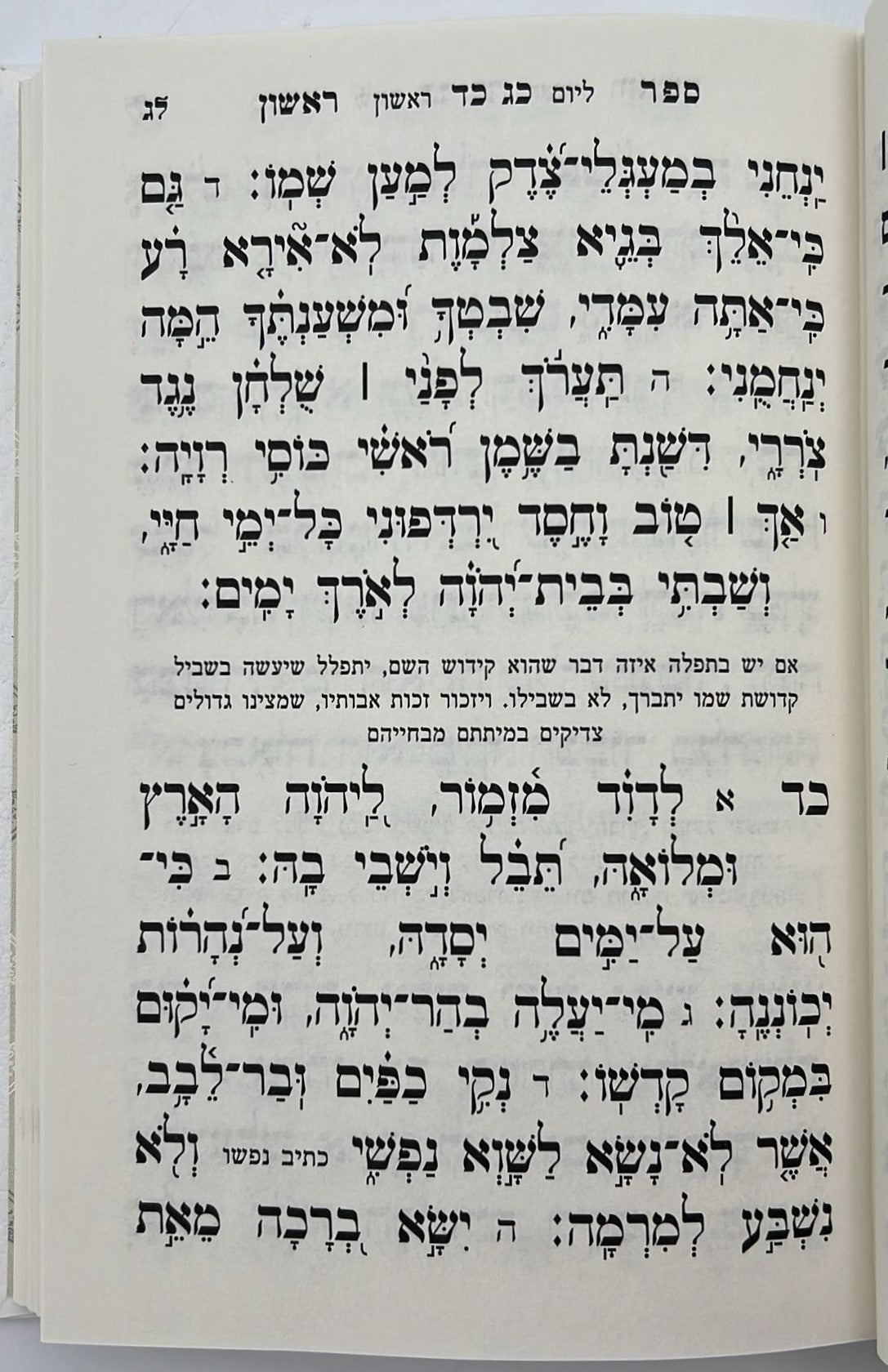 ספר תהילים - מהדורת פאר צבע בורדו / פורמט גדול