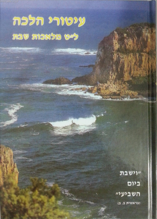 עיטורי הלכה - לט' מלאכות שבת / ר' זאב גרינולד