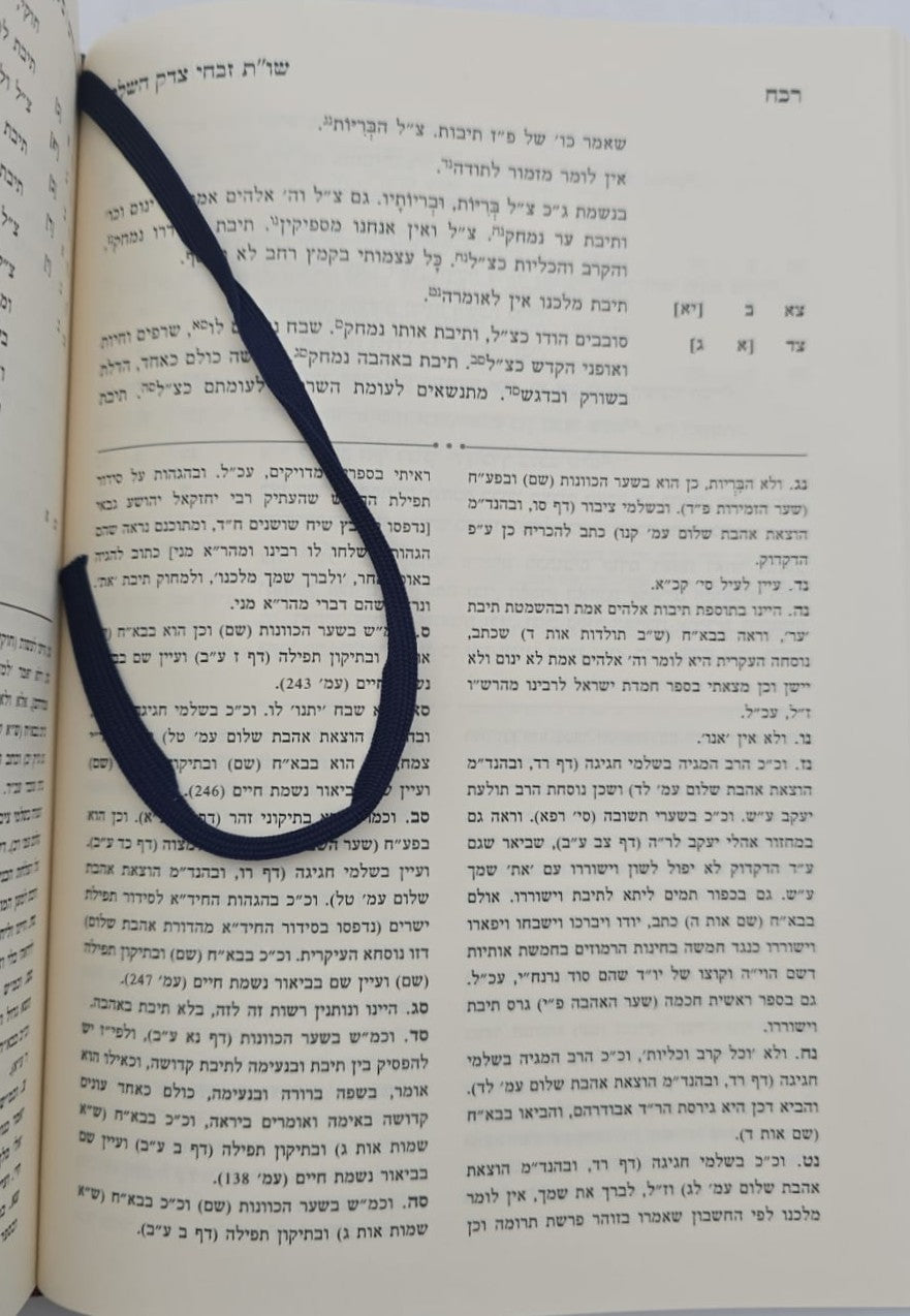 שו"ת זבחי צדק השלם / לרבינו עבדאללה סומך זלה"ה