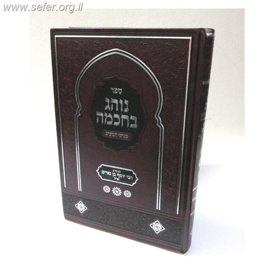 נוהג בחכמה / ר' יוסף בן נאיים