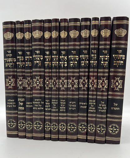 סט כתבי אביר יעקב יב' כרכים במבצע מיוחד / ר' יעקב אבוחצירא זיע"א