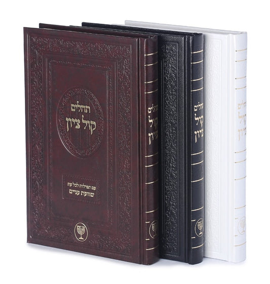 תהילים קול ציון - פורמט גדול / הרב בן ציון מוצפי שליט"א