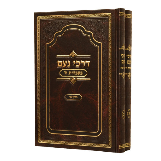 דרכי נועם - בעבודת ה' סט ב' כרכים / האדמו"ר מסלונים שליט"א