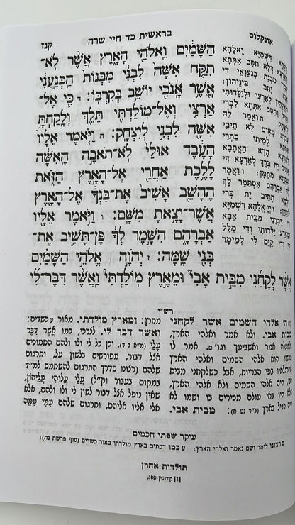 חמישה חומשי תורה - בראשית / מאירת עיניים