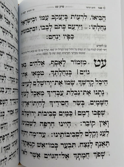 תהילים בינת הלב / פורמט בינוני