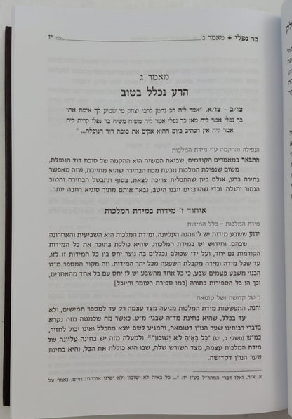 שיעורי פרק חלק / מהגאון רבי משה שפירא זצוק"ל