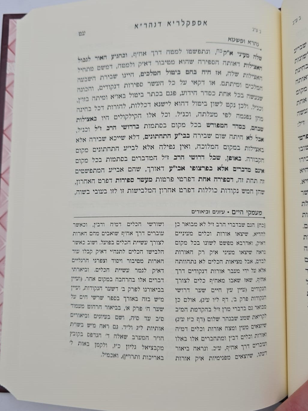 אספקלריא דנהר"א - ביאור הקדמת רחובות הנהר לרש"ש / כרך א'