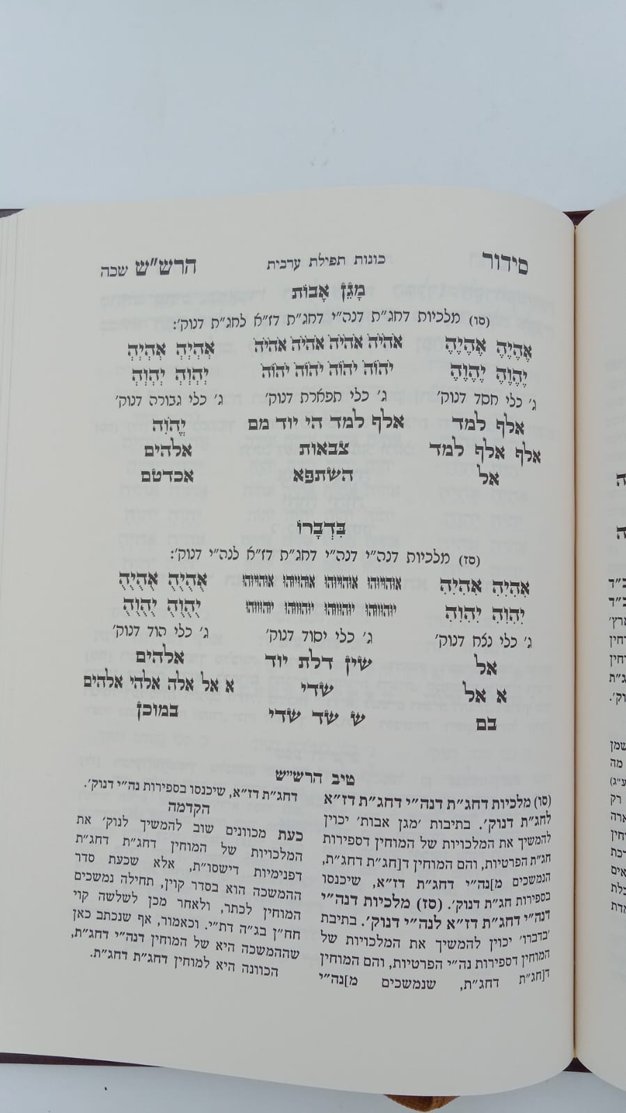 שער הכוונות עם פירוש טיב הכוונות פסח • סידור הרש"ש - עם פירוש טיב הרש"ש / הרב גמליאל הכהן רבינוביץ שליט"א