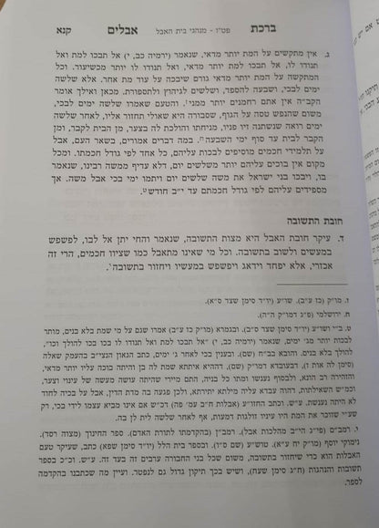 ברכת אבלים - הלכות אבילות