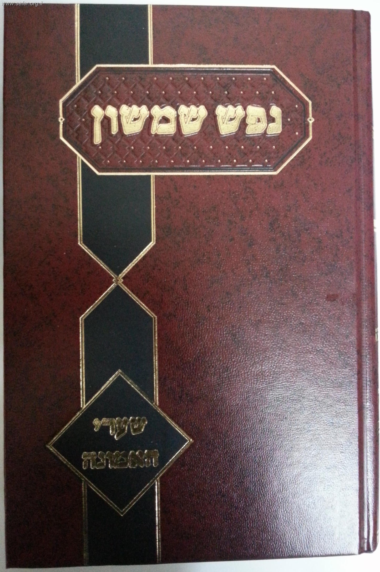 נפש שמשון - שערי האמונה / הרב פינקוס