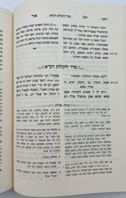 יהל אור הדרת קודש ביאורי רבינו הגר״א על הזוהר הקדוש / אילנא דחיי