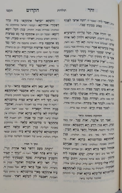 ספר זוהר הקדוש המבואר - ספר בראשית / מכון רבי שמעון לכל