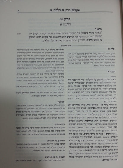 תלמוד ירושלמי שקלים מתורגם ומפורש