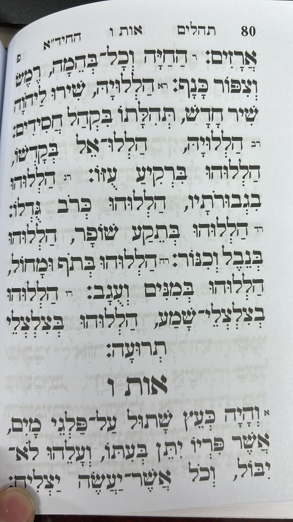 ספר תהילים ע"פ החיד"א