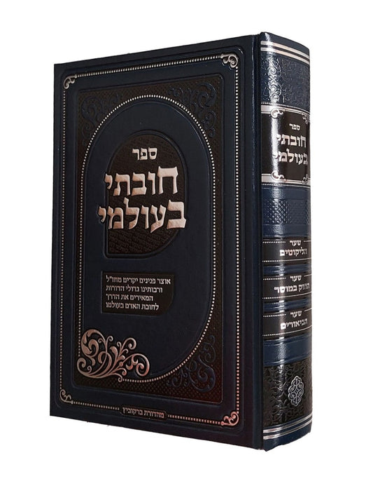 חובתי בעולמי - אוצר פנינים יקרים מחז"ל / חובת האדם בעולמו