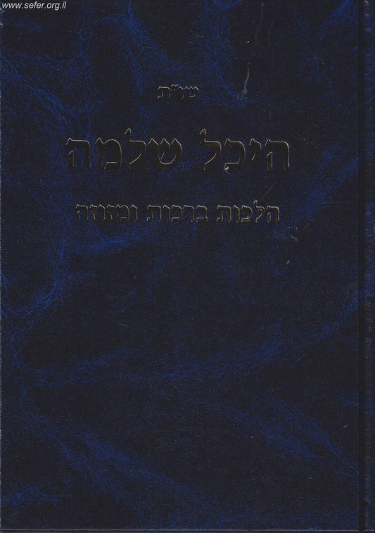 שו"ת היכל שלמה - תפילה, קריאת התורה, ובית כנסת