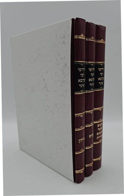 חידושי רעק"א על הש"ס ג' כרכים / זכרון יעקב