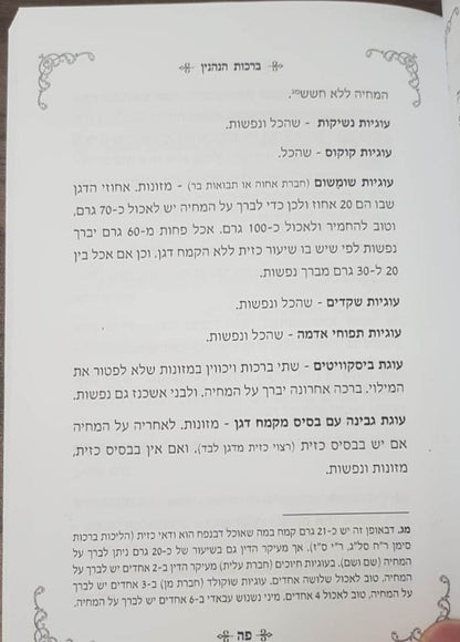 לוח ברכות / הרב אופיר מלכה שליט"א