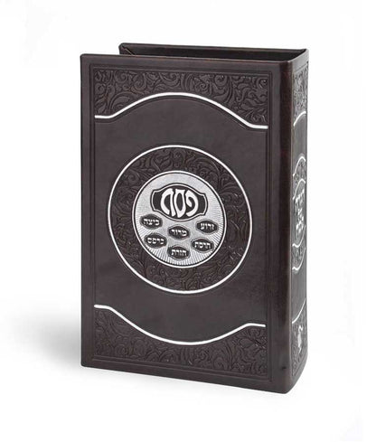 מארז 6 הגדות דמוי עור - בשלל מיני צבעים / נוסח אשכנז