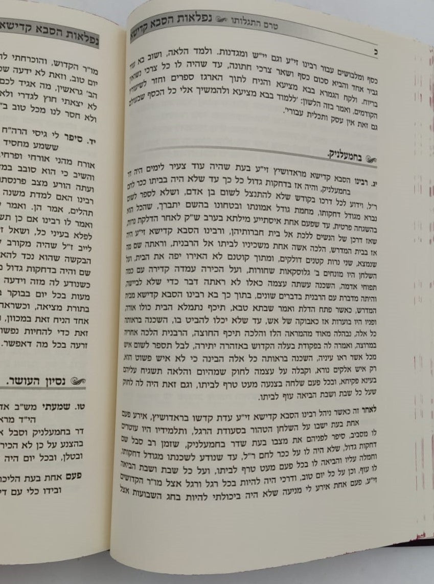 נפלאות הסבא קדישא מראדושיץ - כרך א' / על התורה ומועדים