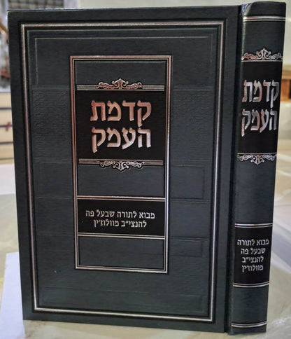 קדמת העמק - להנצי"ב מוולוז'ין / מהדורת קופרמן