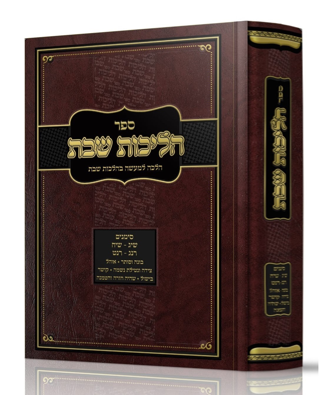 הליכות שבת - סימנים שיג-שיח רנג-רנט / הרב אופיר מלכה