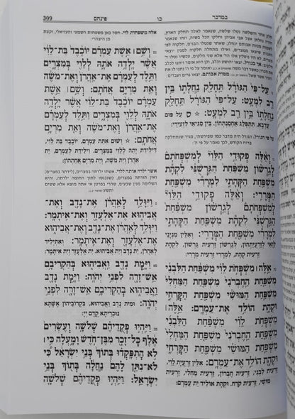 שניים מקרא ואחד תרגום - הוצאת איש מצליח ב' כרכים / צבע חום