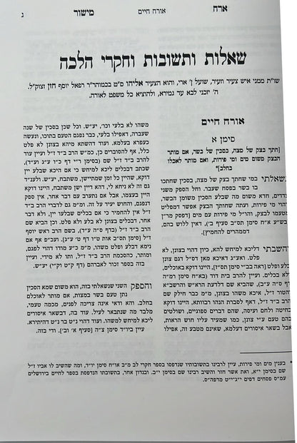 ארח מישור - שאלות ותשובות וחקרי הלכה / הרב רחמים אליהו חזן זצ"ל