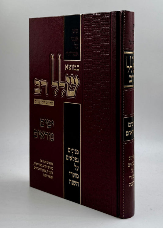 כמוצא שלל רב - ימים נוראים / סדרת המועדים