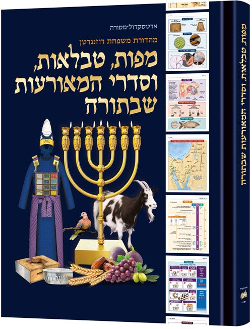 מפות טבלאות וסדרי המאורעות שבתורה - פורמט גדול / ארטסקרול