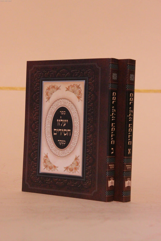 יעלזו חסידים מנוקד ב' כרכים - כיס