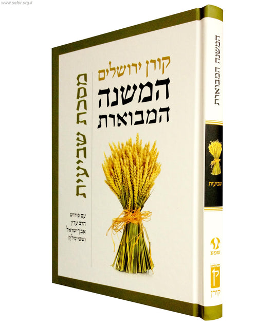 המשנה המבוארת - מסכת שביעית / הרב עדין אבן ישראל שטיינזלץ