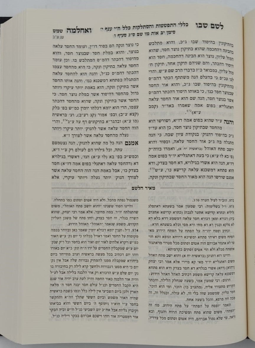 לשם שבו ואחלמה חלק הכללים - עם ליקוט מאיר הלשם חלק ב' / ר' יהושע ליפשיץ