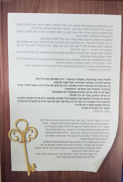 שותף לדף - הדרכה בלימוד הגמרא / הרב משה יודלוב